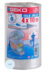 BOBINA EDILIZIA LDPE 4X10M TRASPARENTE